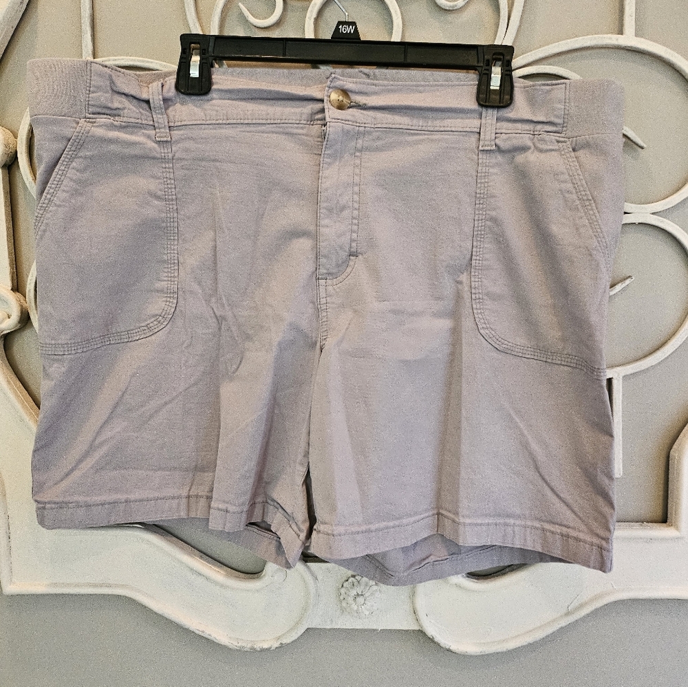 Women's Casual light gray Shorts euc (Z35)